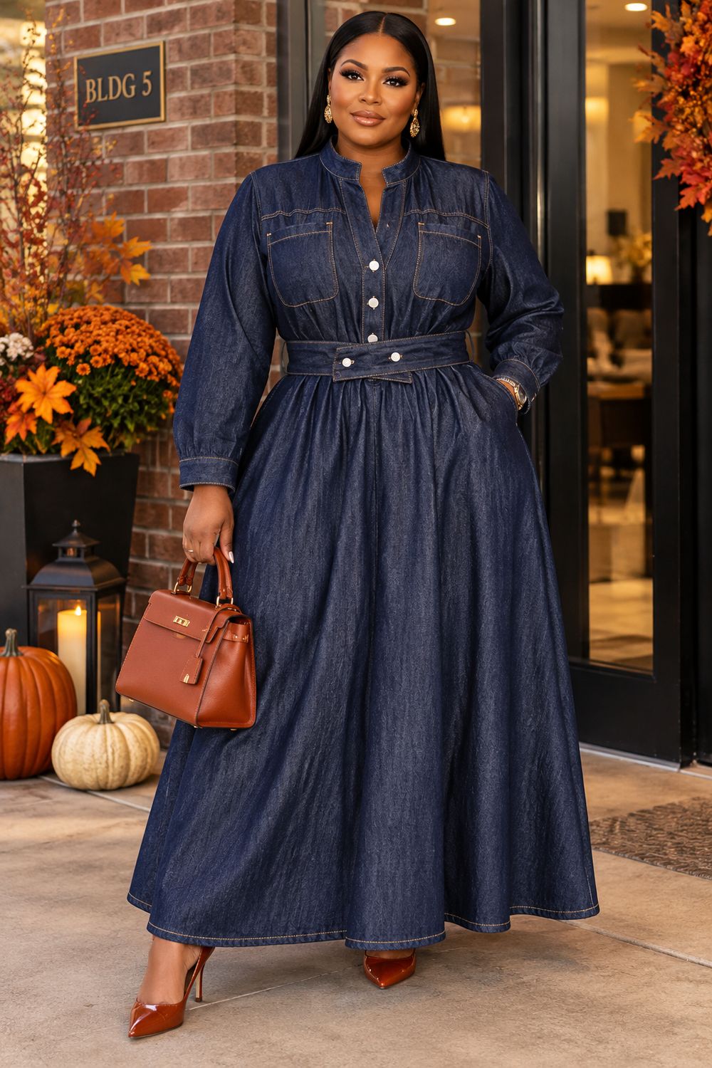 Elevation Denim Dress