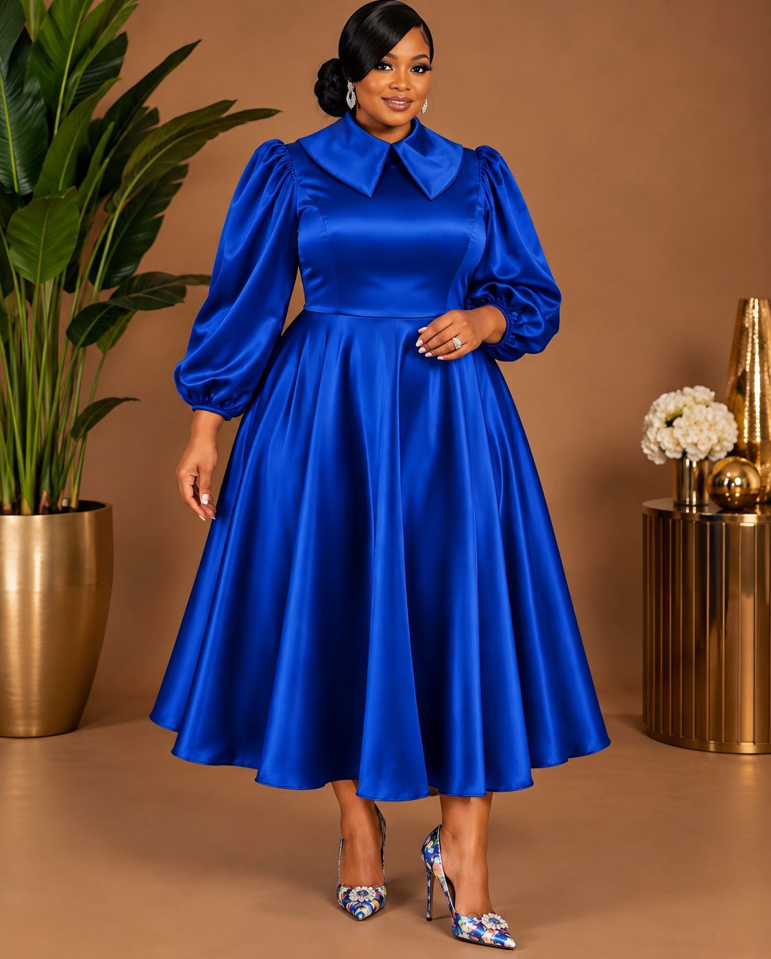 Royal Fantasy Swing Dress