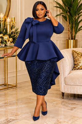 Moonview Enchanted Sequin Dress