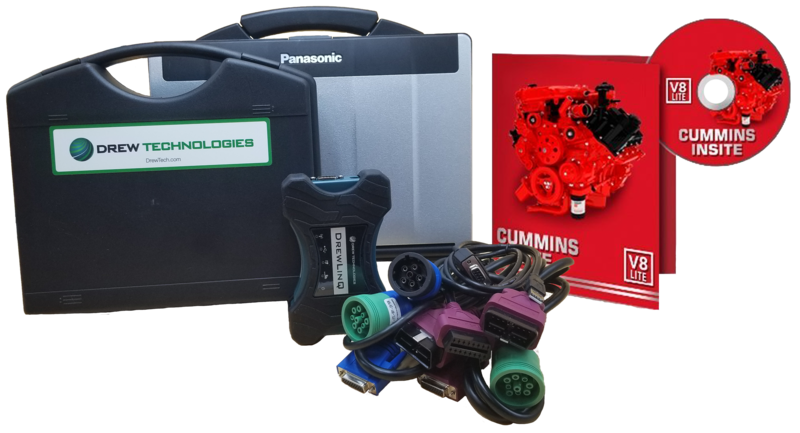 Cummins Insite Engine Diagnostic Software Lite with Drewlinq Panasonic Toughbook Dealer Package
