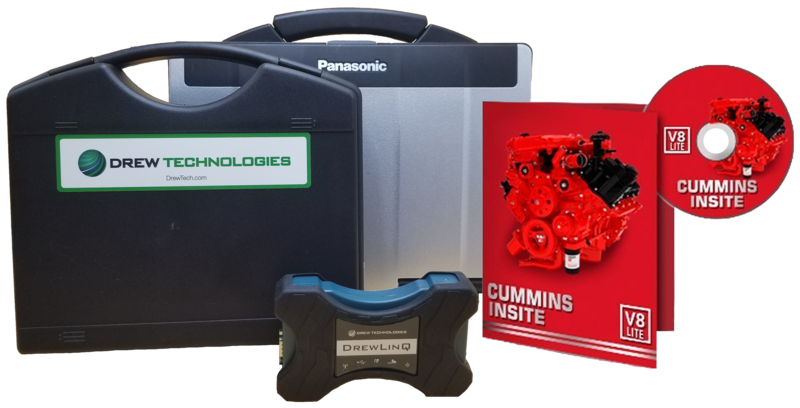 Cummins Insite Engine Diagnostic Software Pro with Drewlinq Panasonic Toughbook Dealer Package