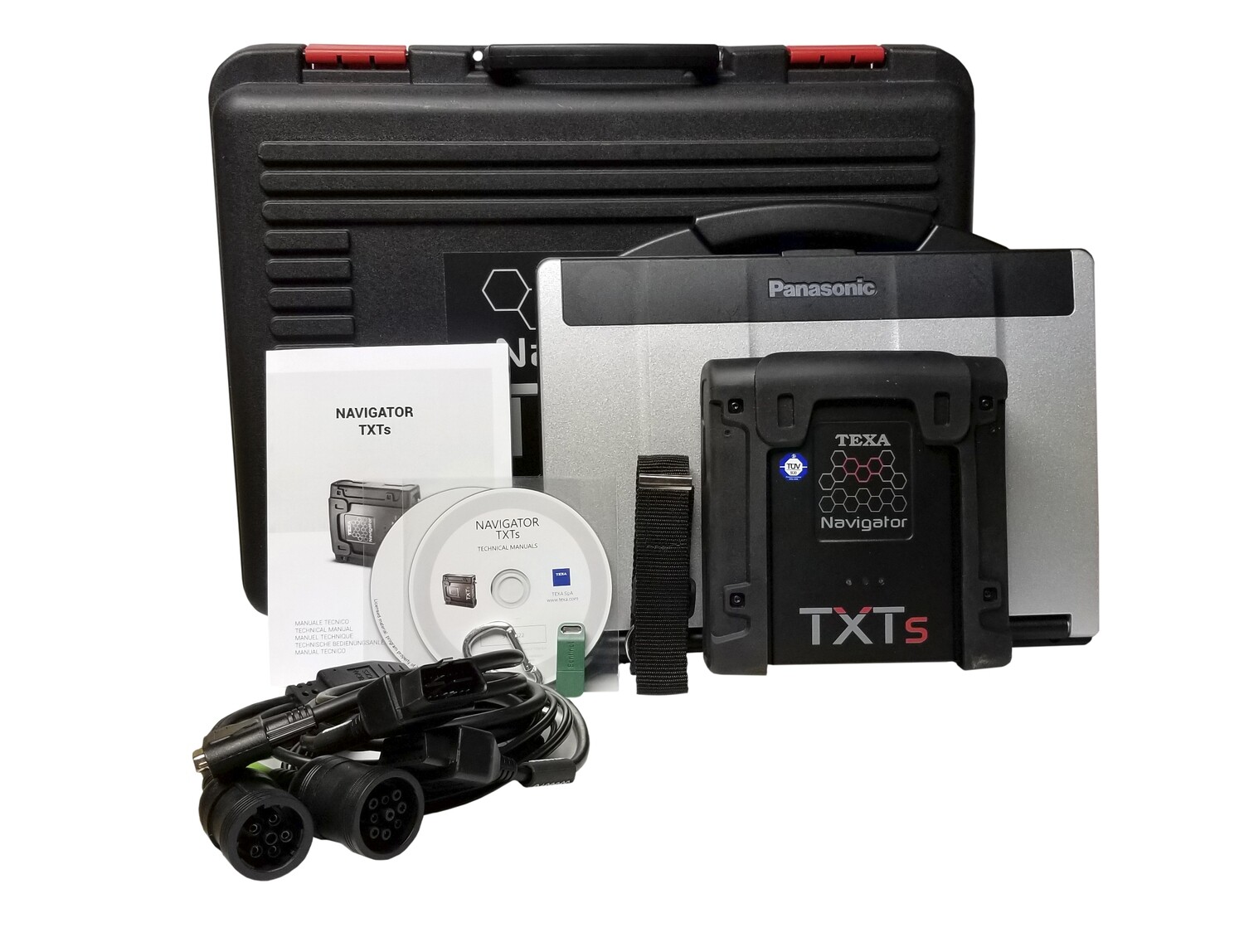 Texa Heavy Truck Scanner Dealer Level Diagnostic Package with Laptop