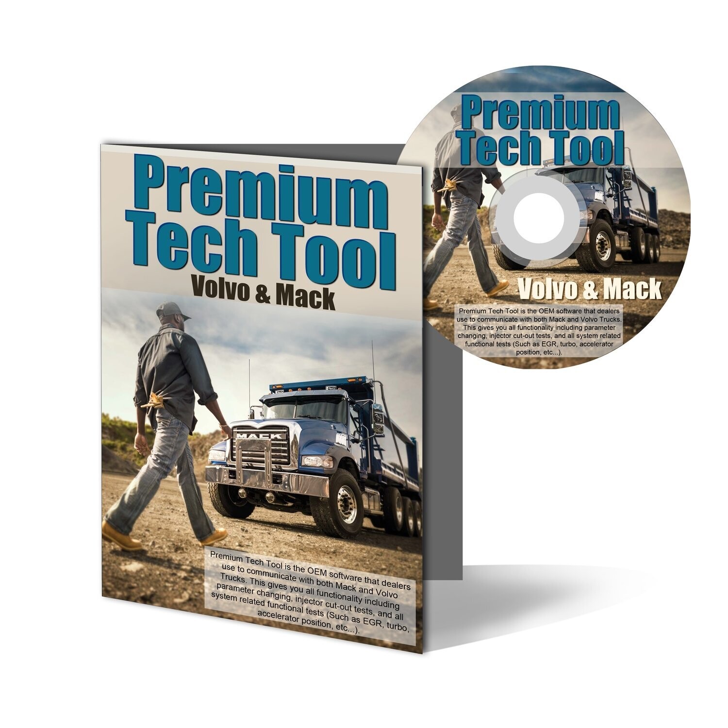 Premium Tech Tool Diagnostic Software USB - Volvo (including specific ECU programming)