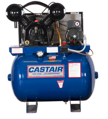 Castair 7.5HP Garage Air Compressor 2 Stage Commerical Grainger Dewalt Quincy Ingersoll