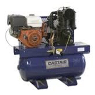 Castair, GX660, 24HP Gas Air Compressor Commercial 65.4 cfm 80gal Quincy Grainger Ingersoll