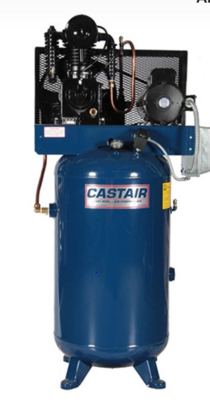 Castair 5HP Garage Air Compressor 2 Stage Commercial Quincy Grainger Ingersoll