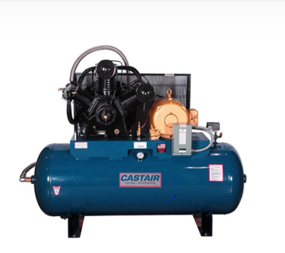 Castair 15HP Industrial Air Compressor 2 Stage Commerical 120gal Quincy Ingersoll Rand Grainger