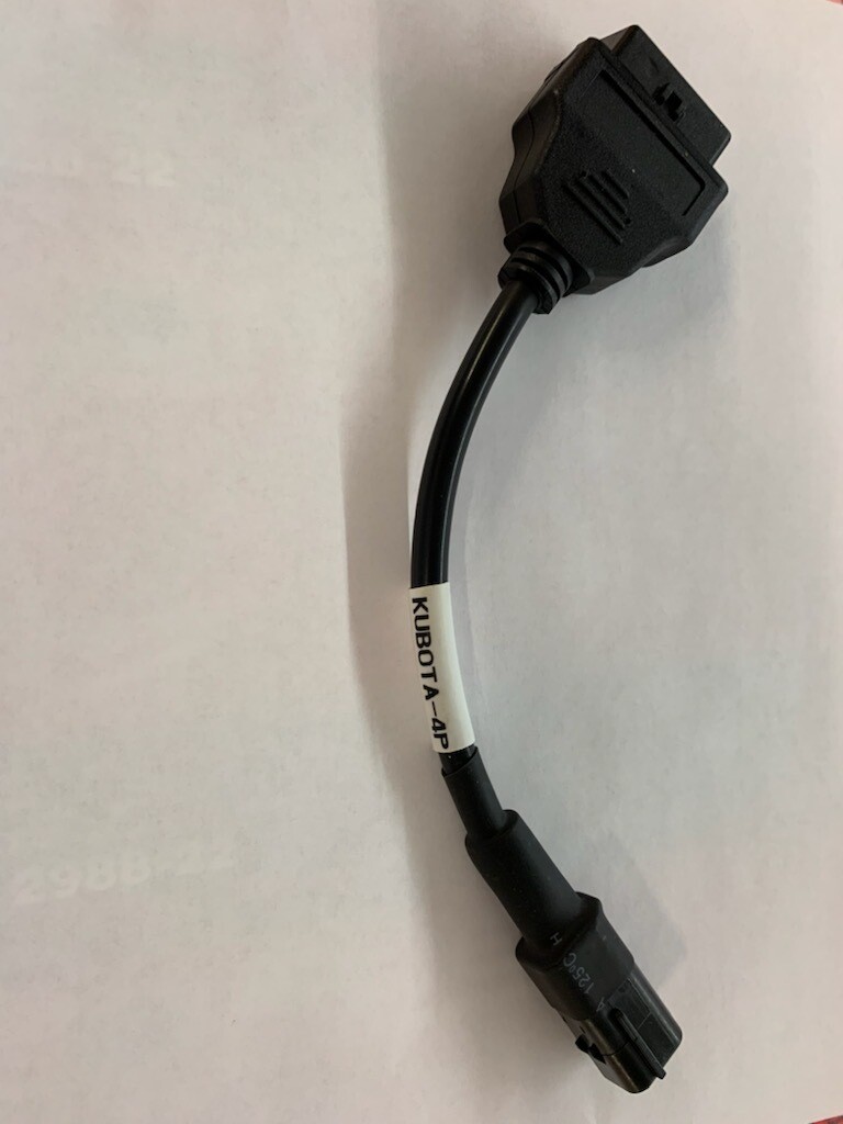 FCAR Kubota 4 Pin Diagnostic Cable