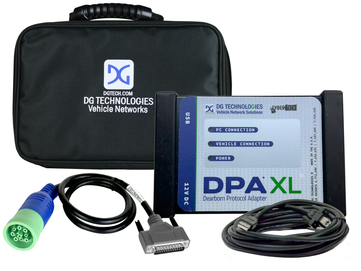 Mack & Volvo Premium Tech Tool with DPA XL Adapter & Diesel Diagnostic Laptop