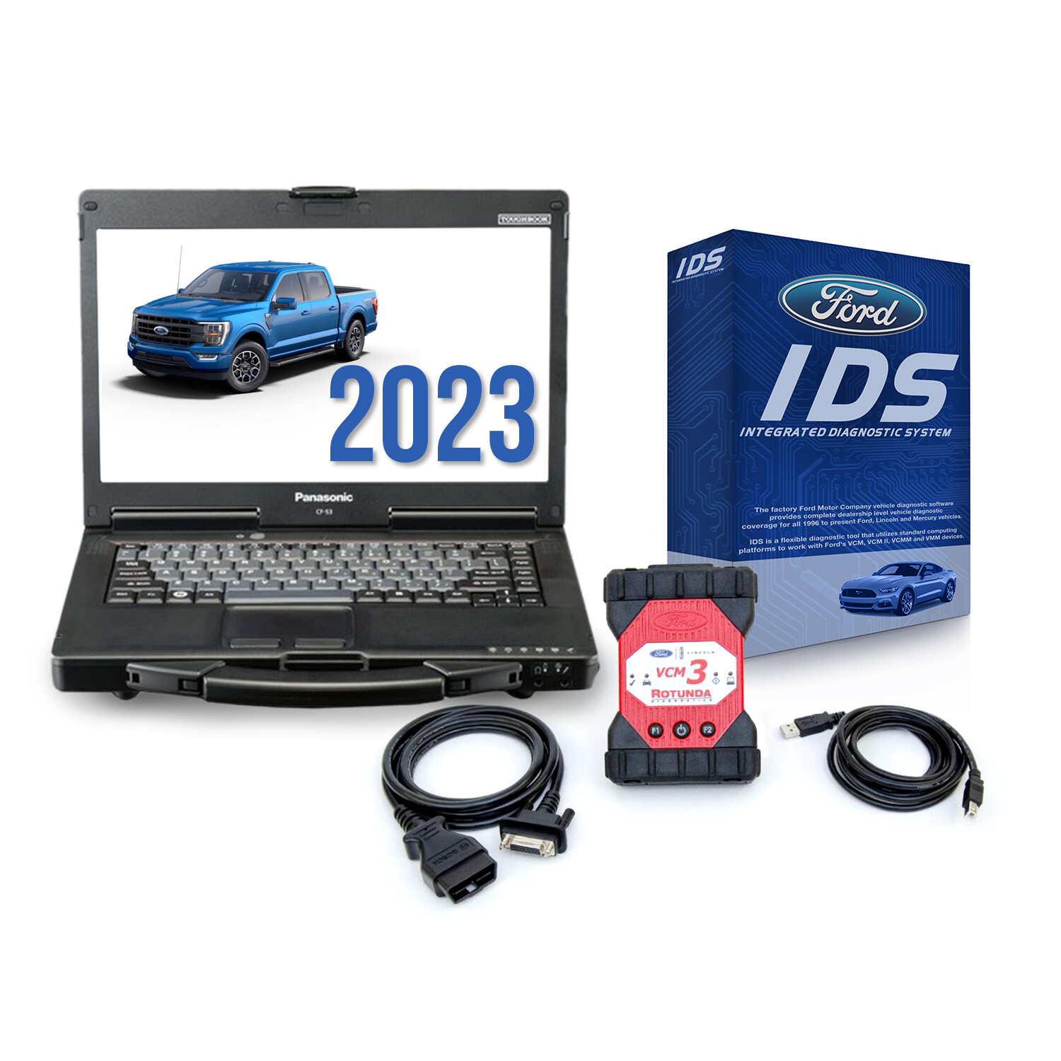 Ford IDS Software, VCM 3 Ford Tool with Toughbook Dealer Package