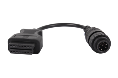 JDC103A - Cojali Jaltest Round Trailer System 7-Pin Diagnostics Cable