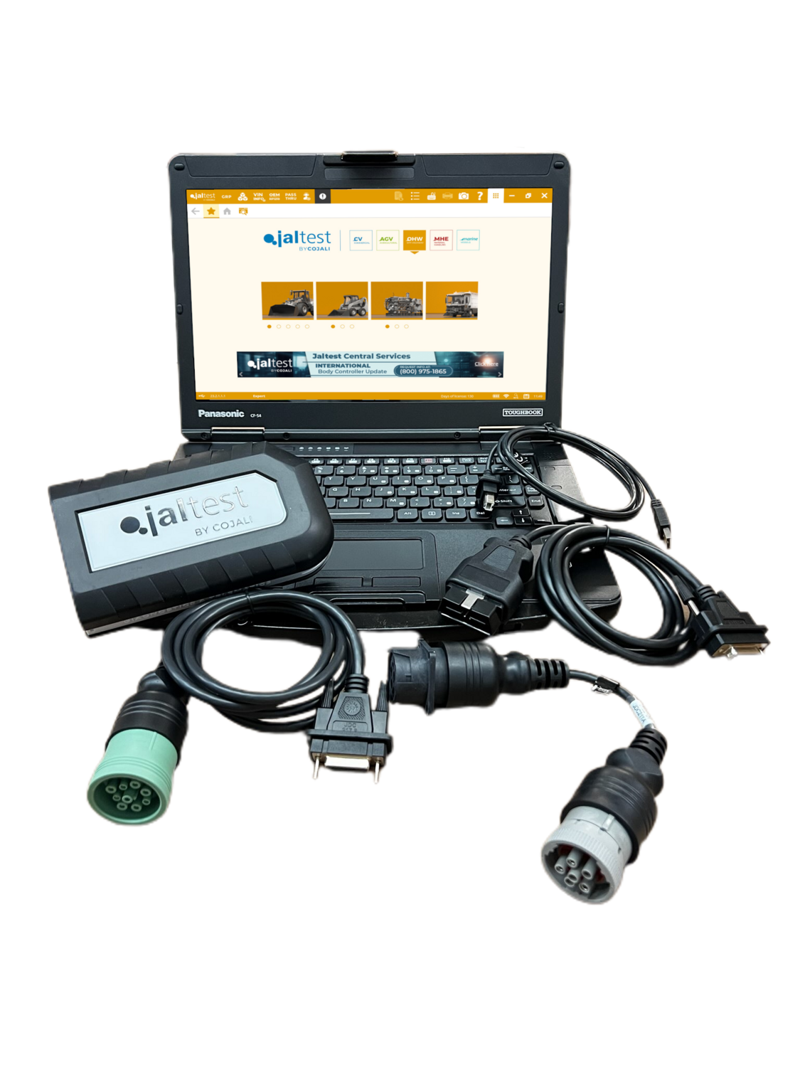 Jaltest Off-Highway Full Diagnostic Kit W/ Panasonic CF-54