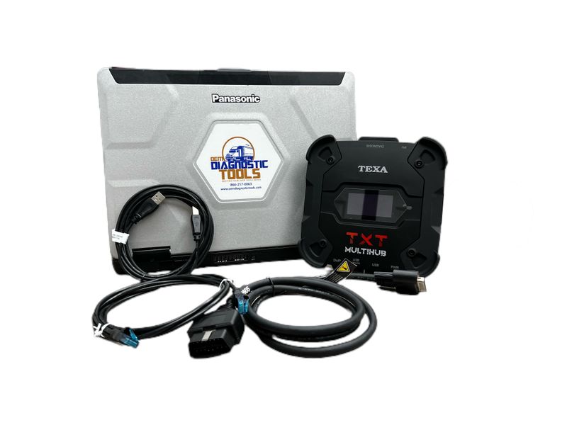 TEXA Truck and Off Highway Diagnostic Laptop Package