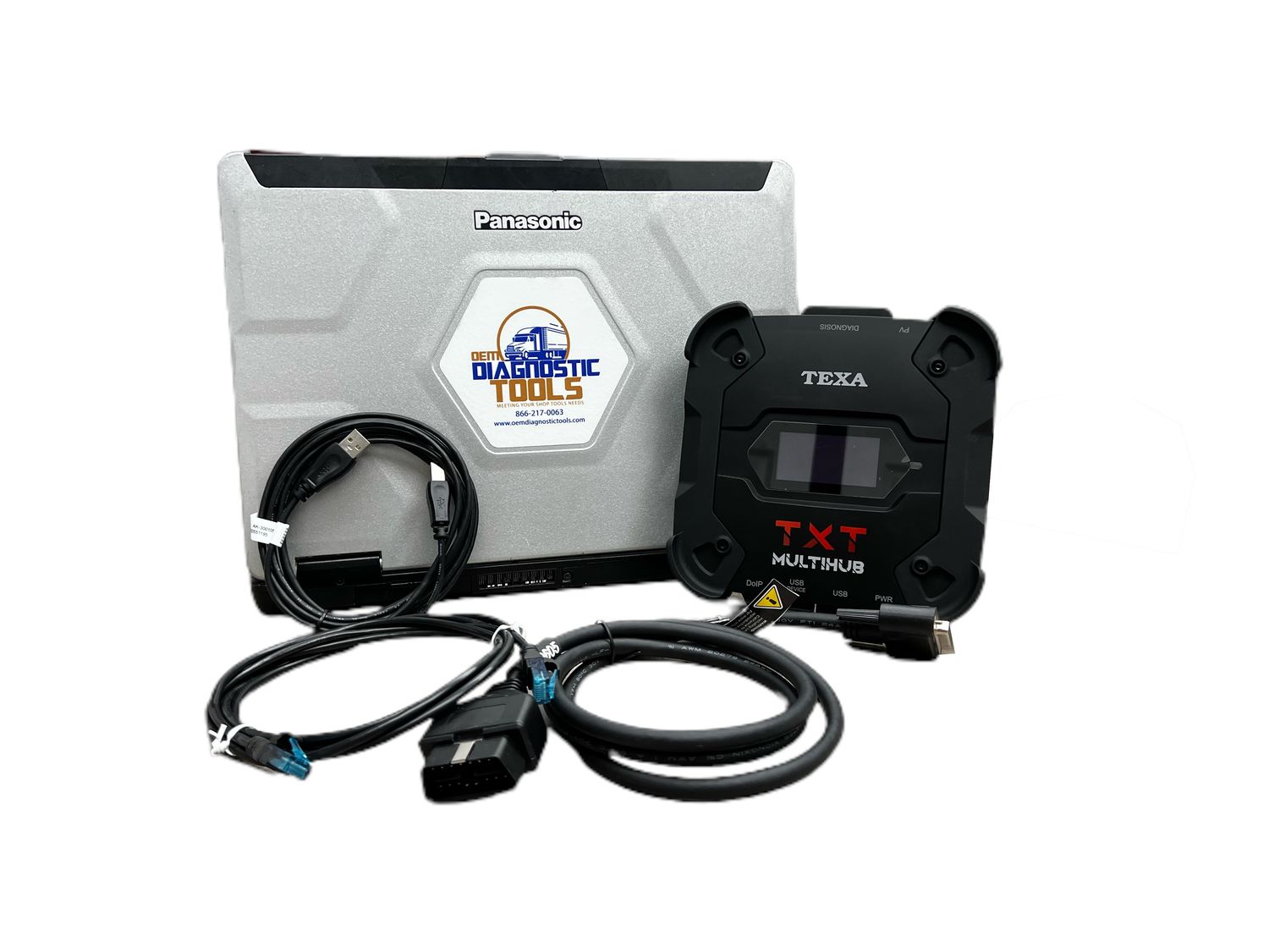 TEXA Commercial Truck Diagnostic Laptop Package Store Heavy Duty