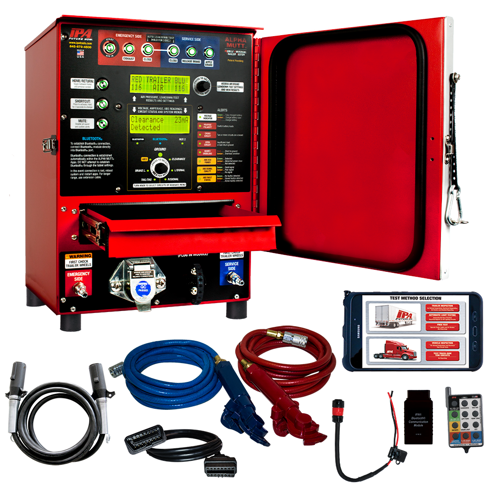 Alpha MUTT Advanced Diagnostic Trailer Tester Tool w/Tablet Alpha MUTT Advanced Diagnostic Trailer Tester Tool w/Tablet