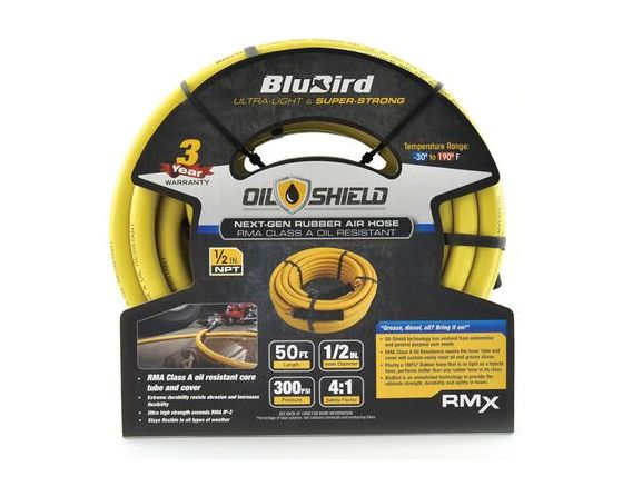 RMX OilShield 1/2"x50' Rubber Air Hose - OS1250