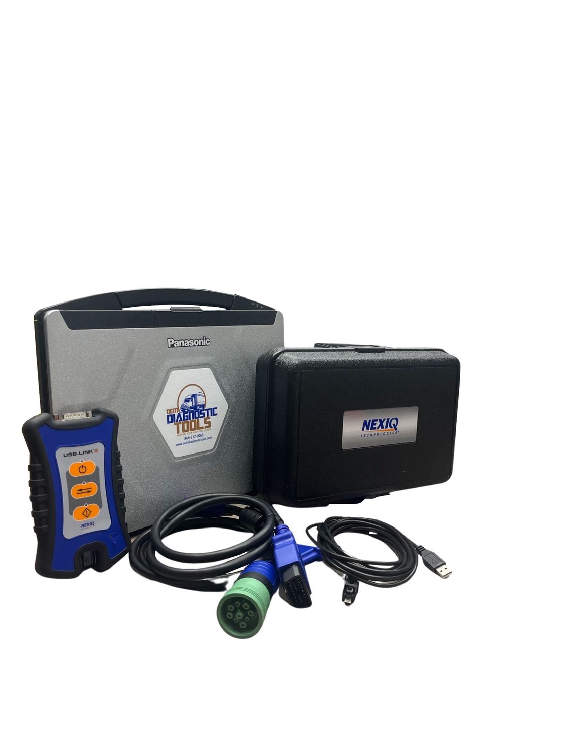 Nexiq USB Link 3 Wireless Adapter 121052 with Panasonic Toughbook