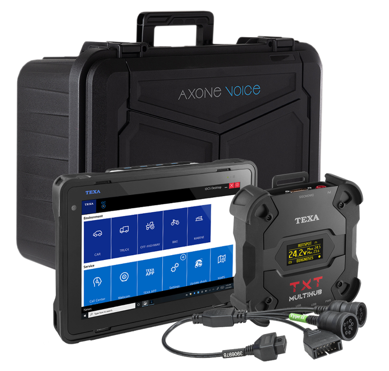 TEXA AXONE Voice Tablet Truck Diagnostic Package