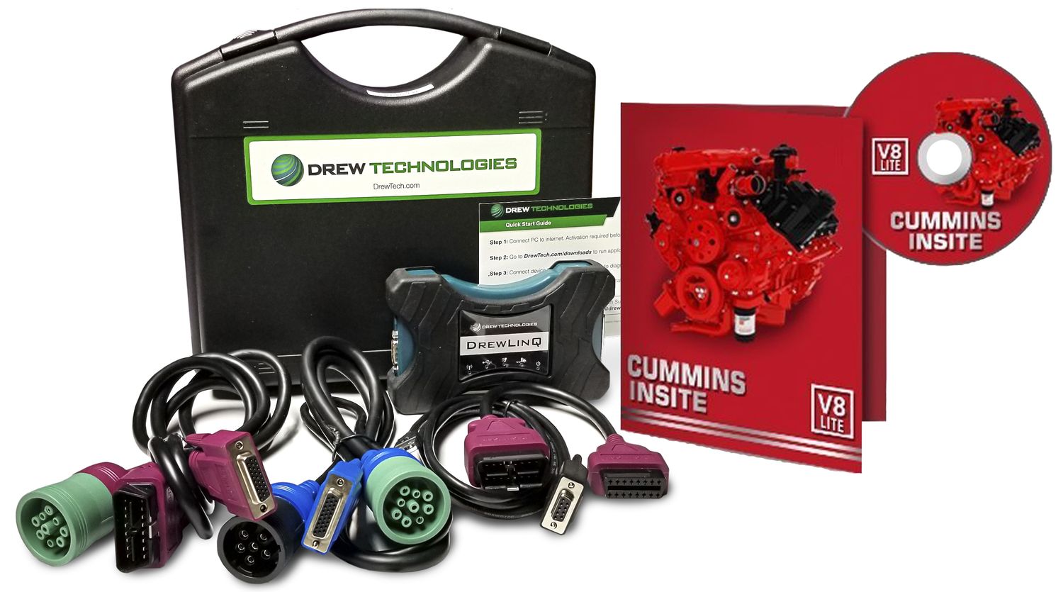 Cummins Insite Engine Diagnostic Software Pro with DrewLinQ