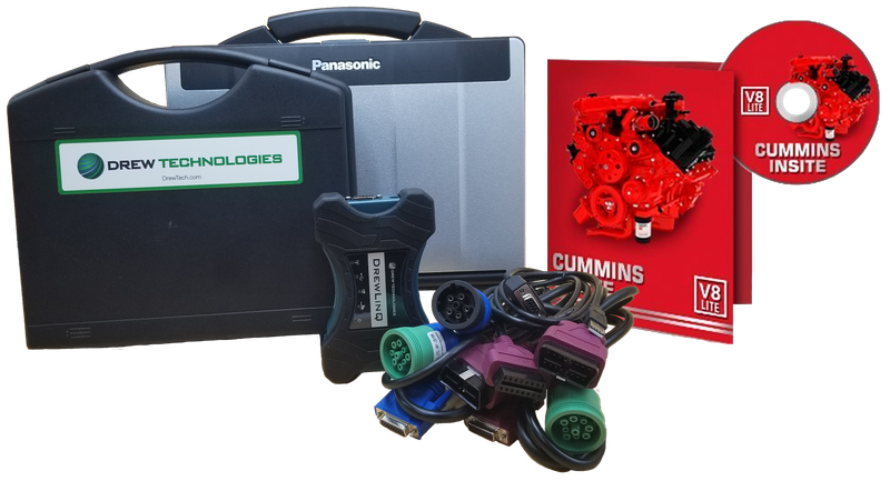 Cummins Insite Engine Diagnostic Software Lite with Drewlinq Panasonic Toughbook Dealer Package