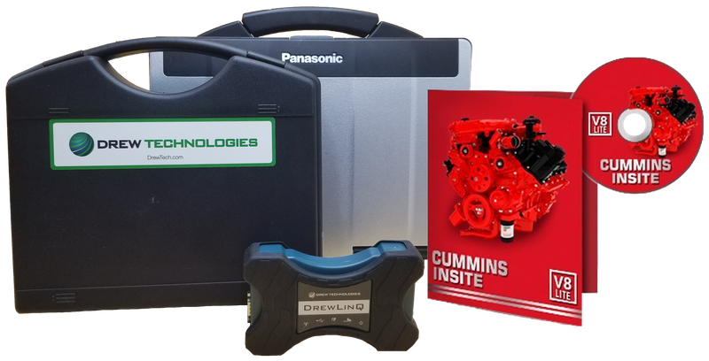 Cummins Insite Engine Diagnostic Software Pro with Drewlinq Panasonic Toughbook Dealer Package