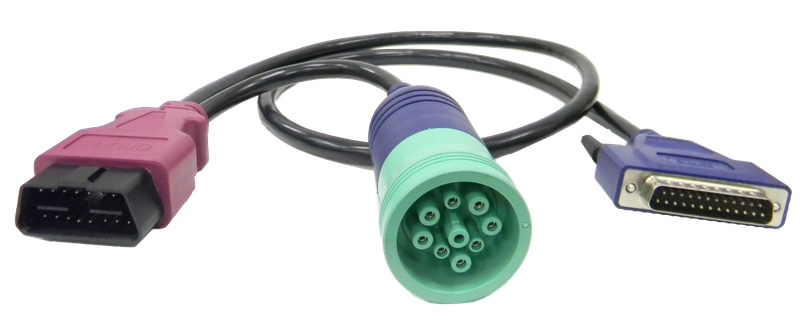 DPA 5, Pro or XL Cable with 9 Pin and OBD II Connection