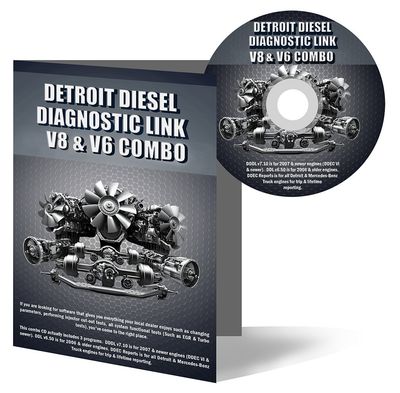 Detroit Diesel Diagnostic Link v8.X & v6.X Combo Standard License - 12 Month License Detroit Diesel Diagnostic Link v8.X & v6.X Combo Standard License - 12 Month License