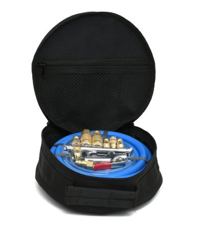 RMX BluBird 13 Piece Air Compressor Hose 3/8"x50' & Accessory Kit