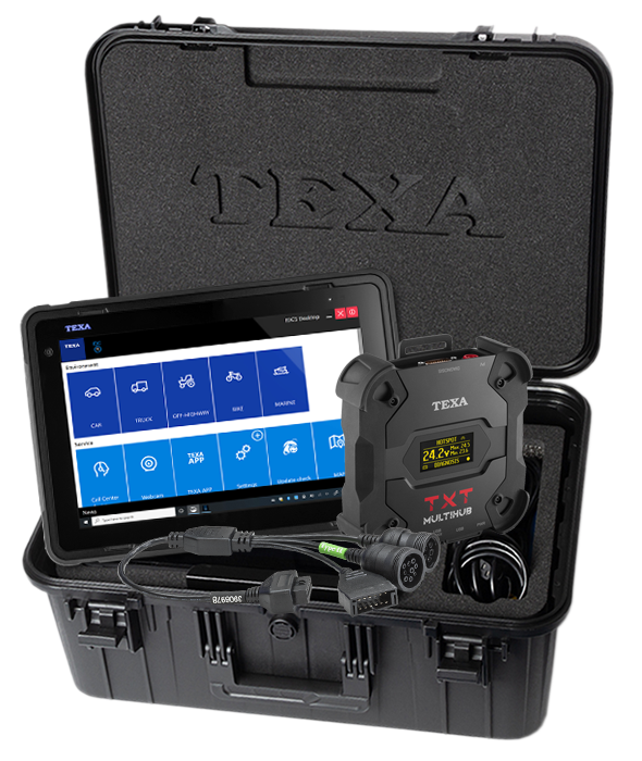 TEXA AXONE Voice Tablet Truck & OHW Diagnostic Package