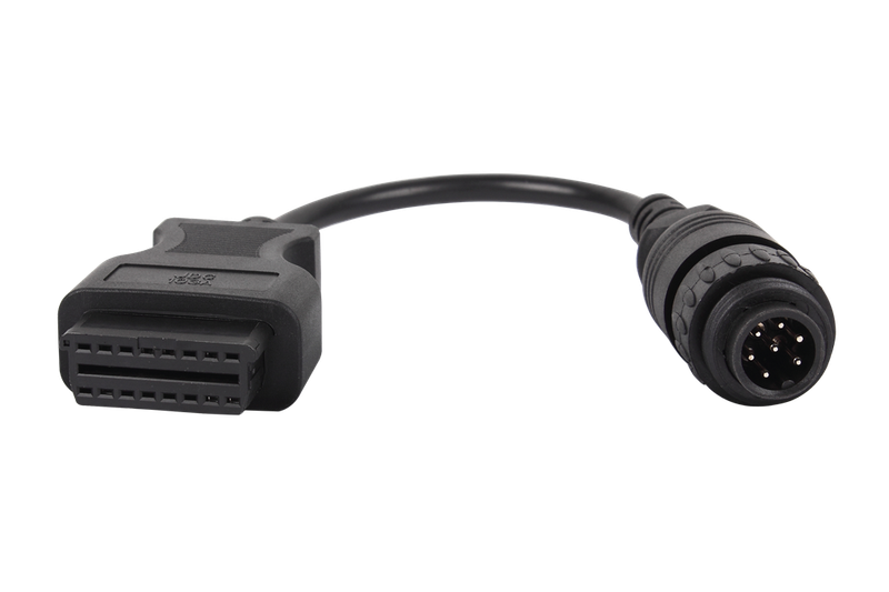 JDC103A - Cojali Jaltest Round Trailer System 7-Pin Diagnostics Cable