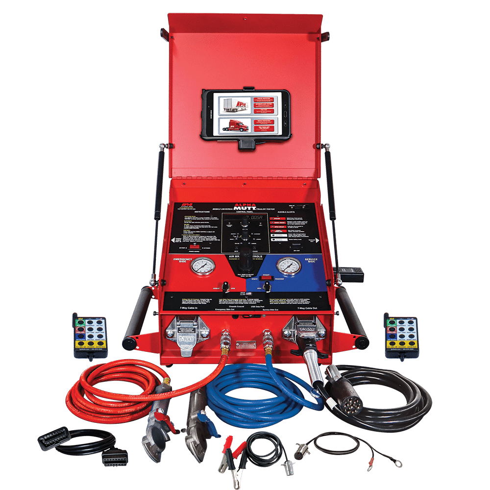 Alpha MUTT Trailer ABS Diagnostic Bench Top Tablet Kit Alpha MUTT Trailer ABS Diagnostic Bench Top Tablet Kit