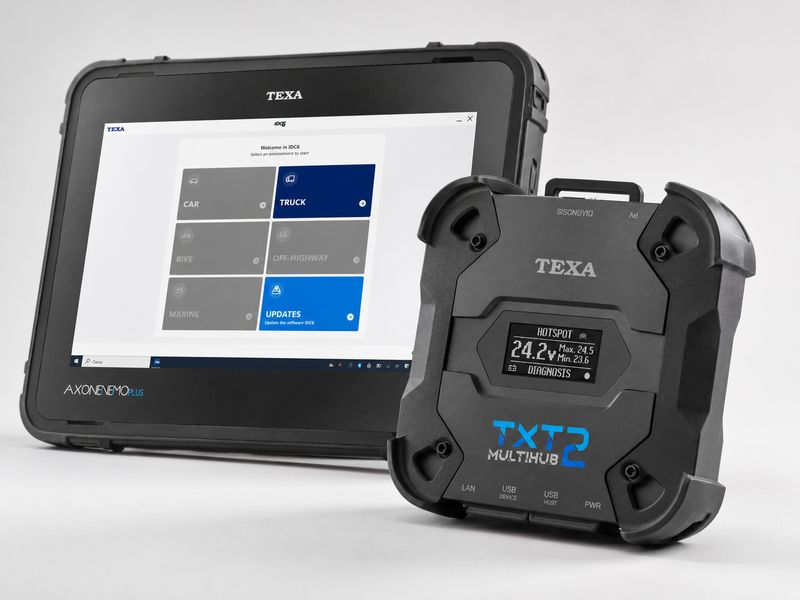 TEXA Axone Plus Truck Diagnostic Kit TXT Multihub 2