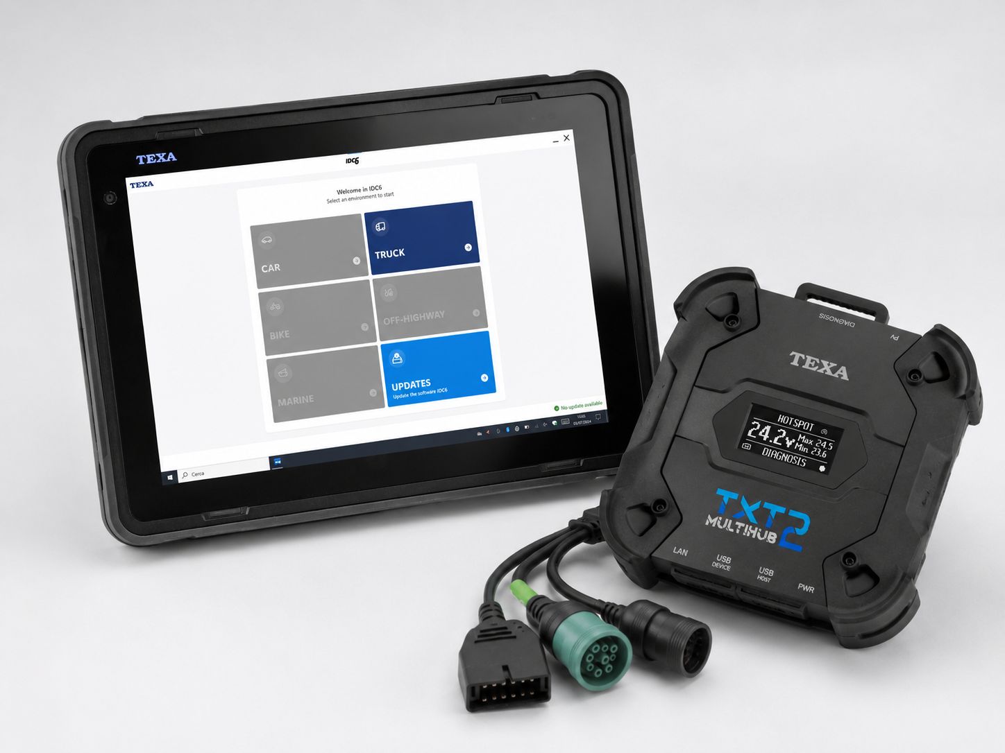 TEXA Axone Voice Truck Diagnostic Kit TXT Multihub 2