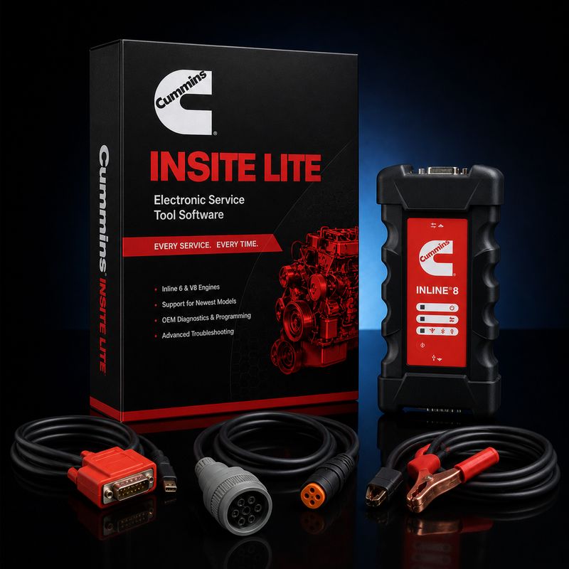 Cummins INSITE Lite + Cummins INLINE 8 Datalink Adapter