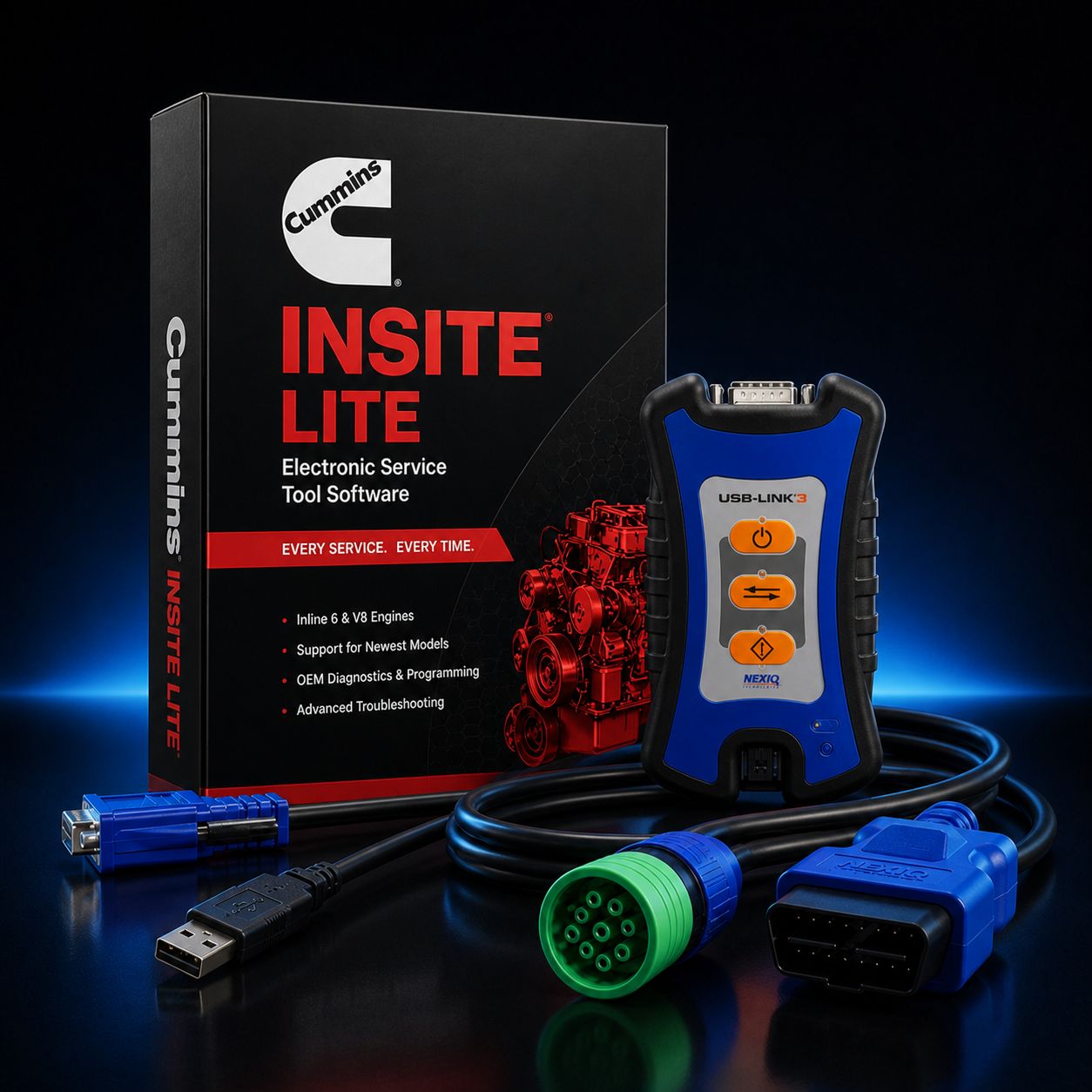 Cummins INSITE Lite + NEXIQ USB-Link 3 Cummins INSITE Lite + NEXIQ USB-Link 3
