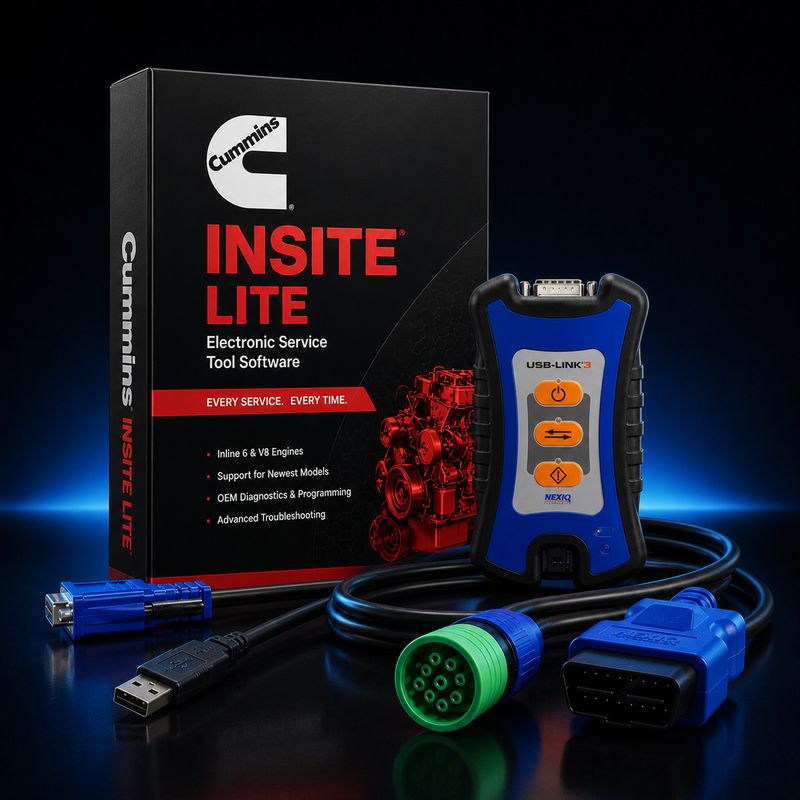 Cummins INSITE Lite + NEXIQ USB-Link 3