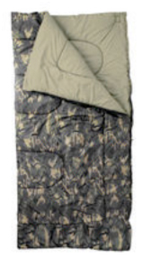 Sleeping bag camuflaje