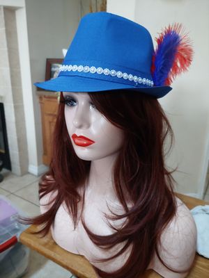 Royal Blue Fedora