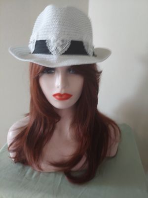 White fedora