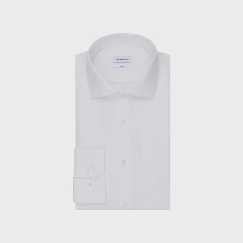 Shirt Wit - Slim Fit
