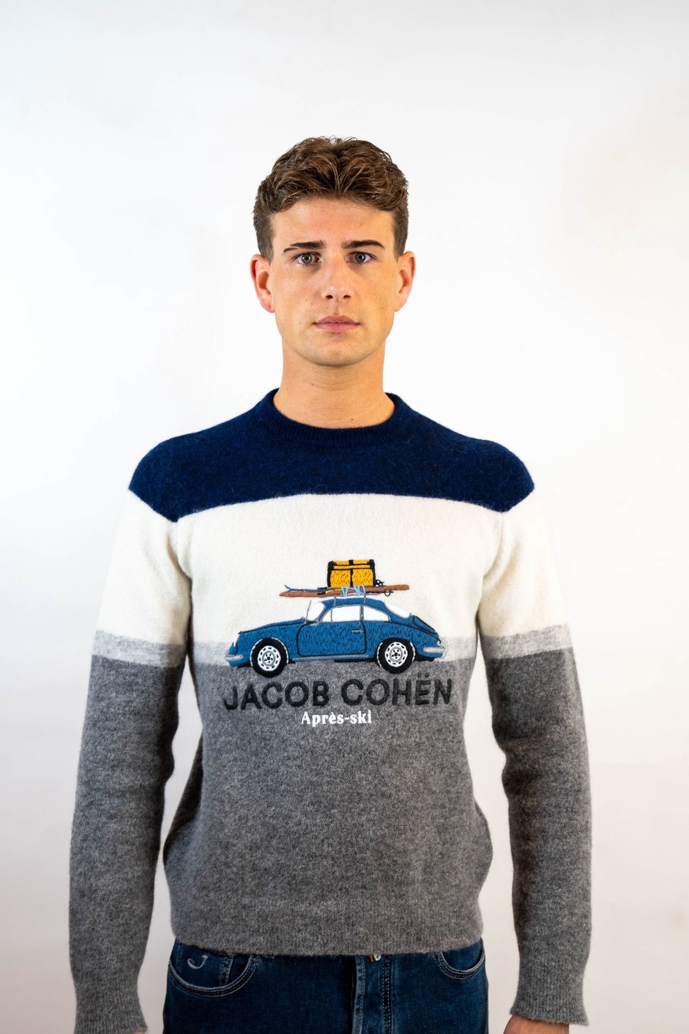 Jacob Cohën Knitwear Après-Ski Sweater