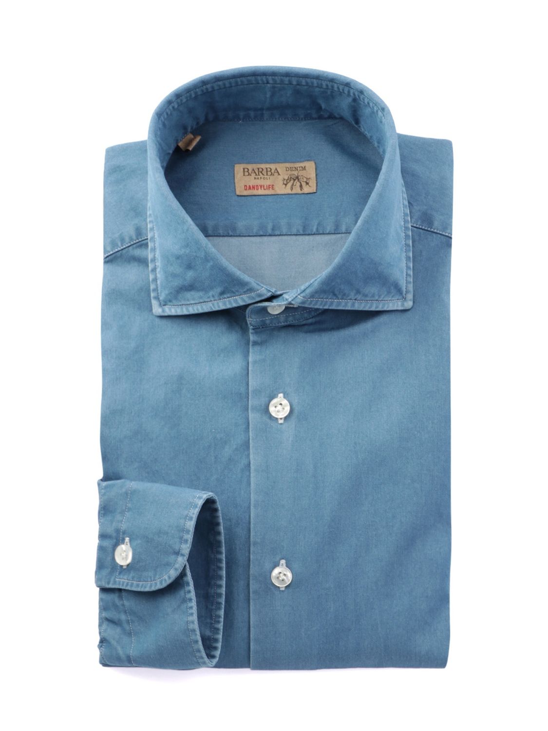 Shirt Dandylife Denim Lichtblauw LIU13P01PZ0998U