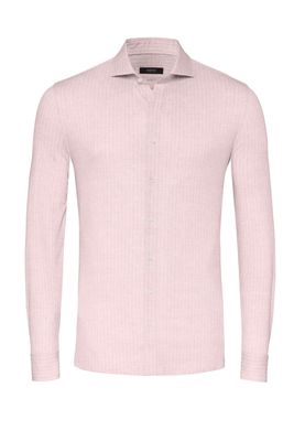 Shirt Herringbone Zand 82108-30