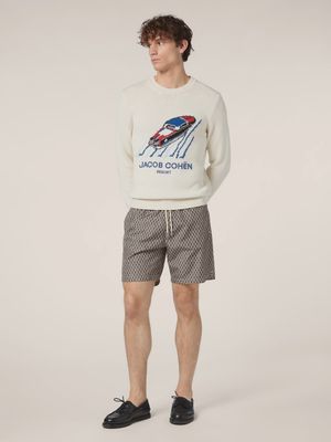 Trui Jacob Cohën Resort  Cream White JUR_SG006 001 X0001 FL A30