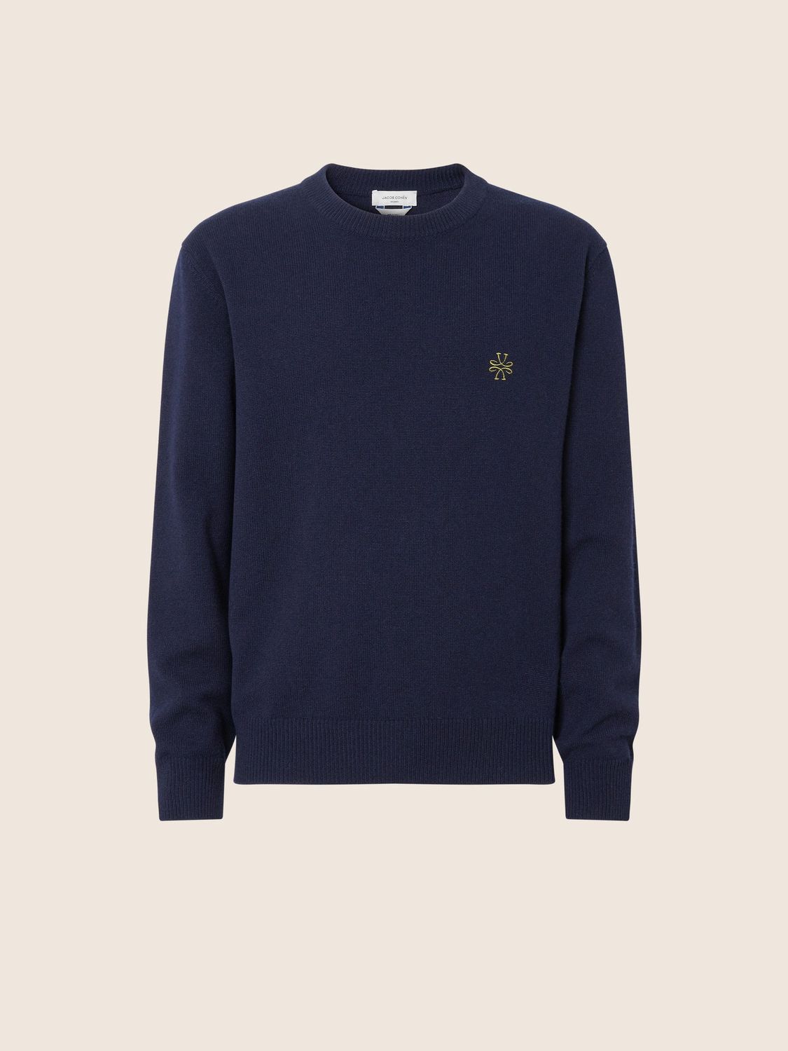 CREWNECK TRUI MIDNIGHT BLUE – WOL &amp; CASHMERE