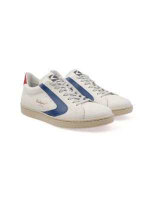 Sneaker {Wit/Blauw/Rood} 2220 TOURNAMENT-MIX NAPPA VT1184M