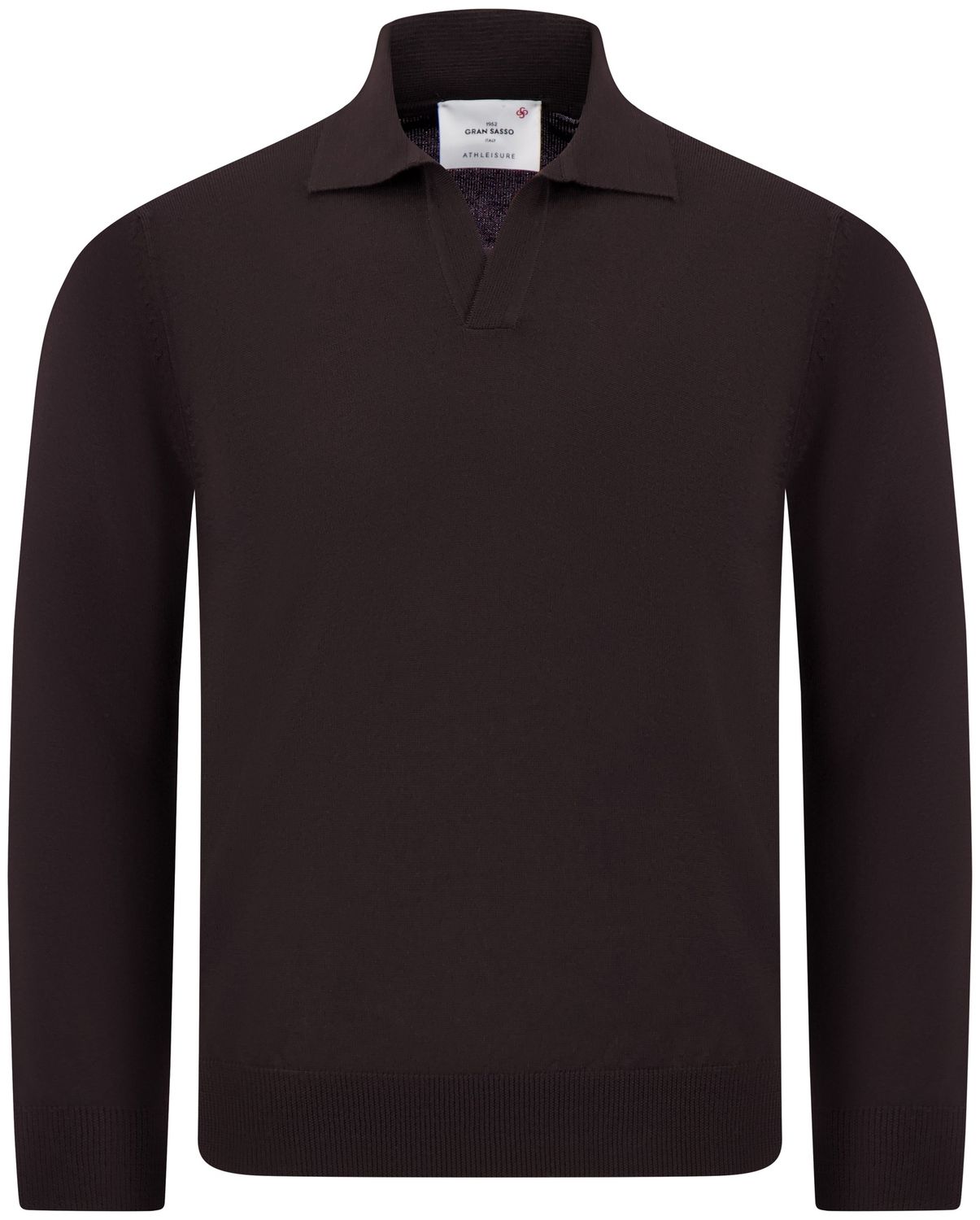 Buttonless Polo/Trui D.Bruin