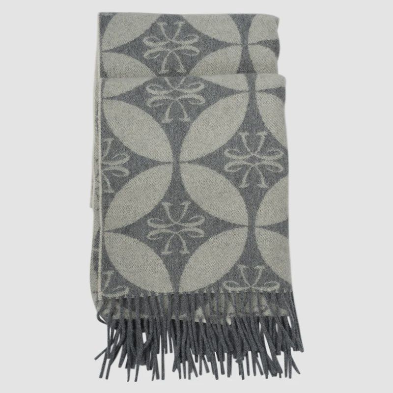 Jacob Cohën Jacquard Sjaal – Grijs