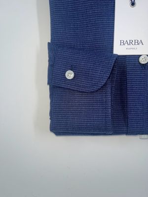 Shirt Navy - Pied de Poule - 0001