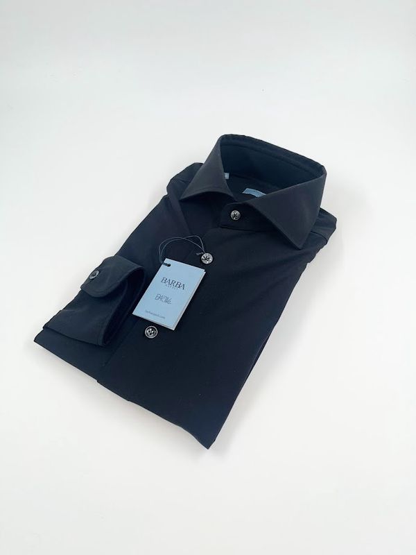 Barba BActive Shirt – Navy Stretch - 0006